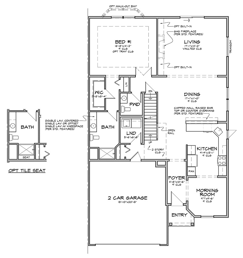 New Homes for Sale in Malta, NY 12020 | The Wilmington at Thompson ...